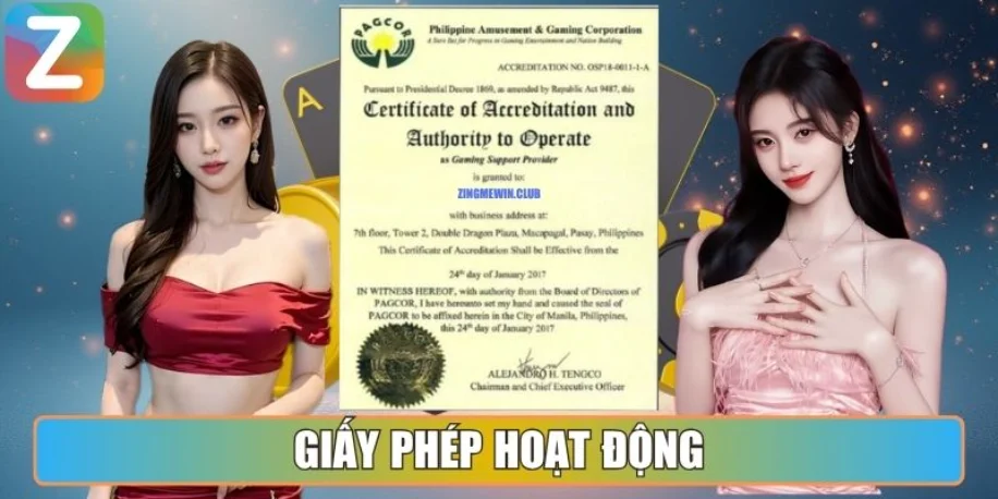 Zingmewin - Cổng Game Đẳng Cấp Với Trải Nghiệm Hàng Đầu 10 Giấy phép hoạt động