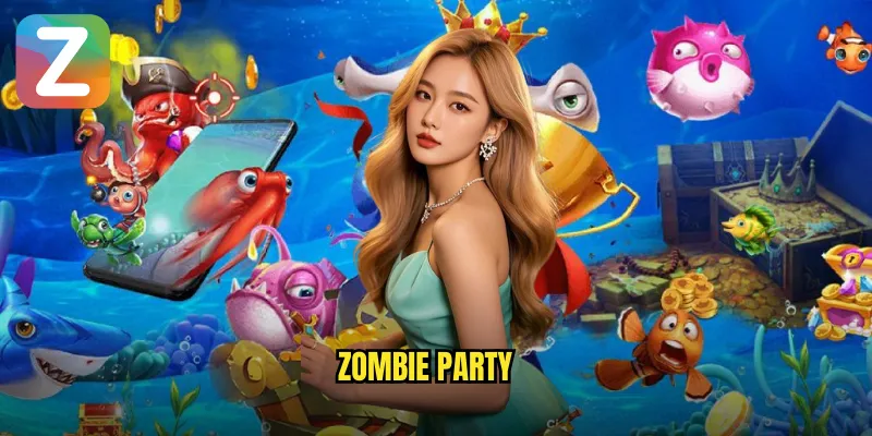 Zombie Party Zingme Win - Bữa Tiệc Kinh Dị Dưới Đáy Biển 1 zombie party