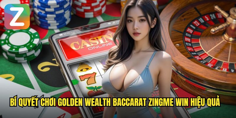 Bí quyết chơi Golden Wealth Baccarat Zingme Win hiệu quả