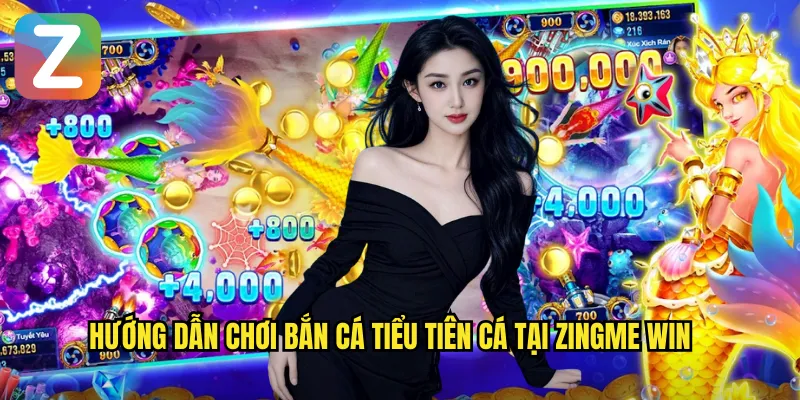 Hướng dẫn chơi bắn cá tiểu tiên cá tại zingme win